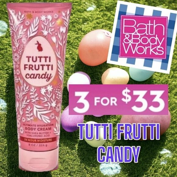 Tutti Frutti Body Cream- Bath & Body Works - Picture 1 of 5